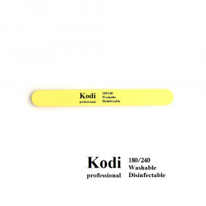 Пилка-баф Kodi Professional 180/240 жёлтая круг